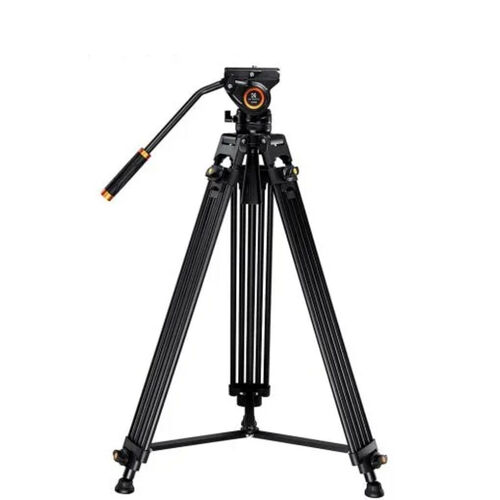 K&F Concept VA18 videóállvány, VH081 video-fluid Fej, 183cm magasság, 8kg teherbírás