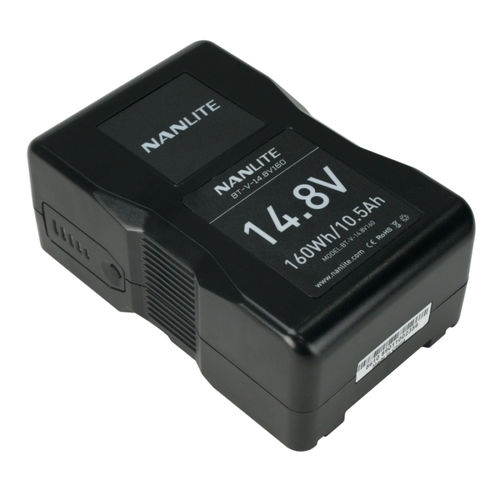 NANLITE V-lock akku 14.8V 160Wh 10.5Ah + töltő