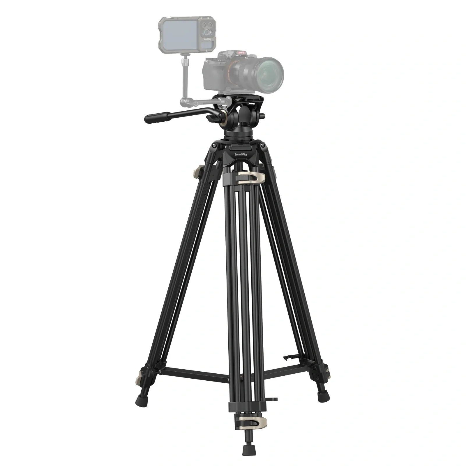 SmallRig 3751B Heavy Duty Fluid Head Tripod AD 01